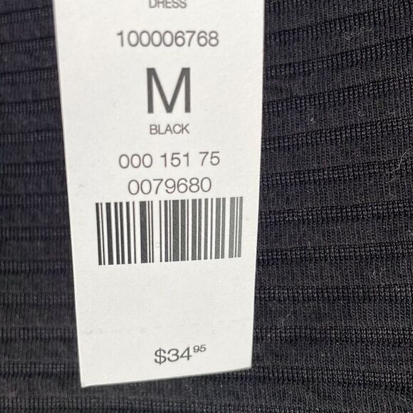 Garage Pleated Fit and Flare Dress Size Medium Black - Picture 5 of 5